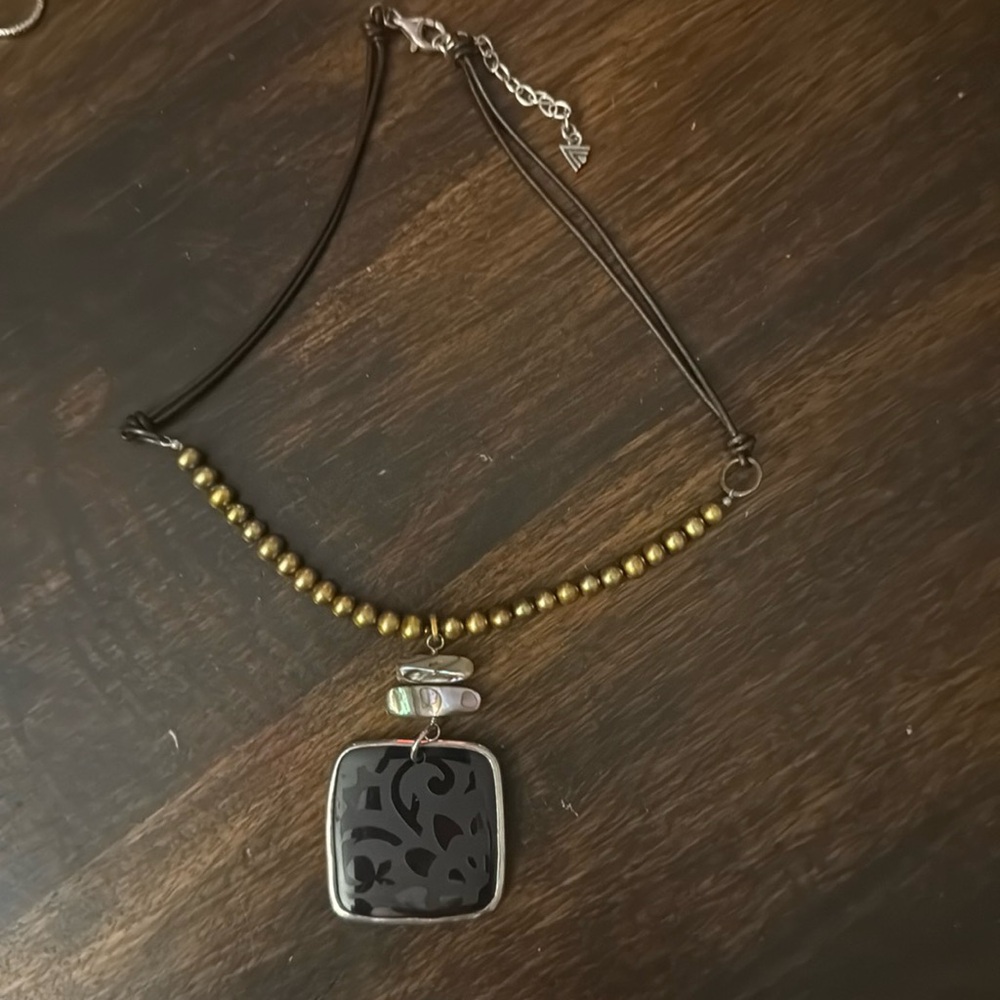 Silpada Necklace, hangs up to 18 inches, adjustable